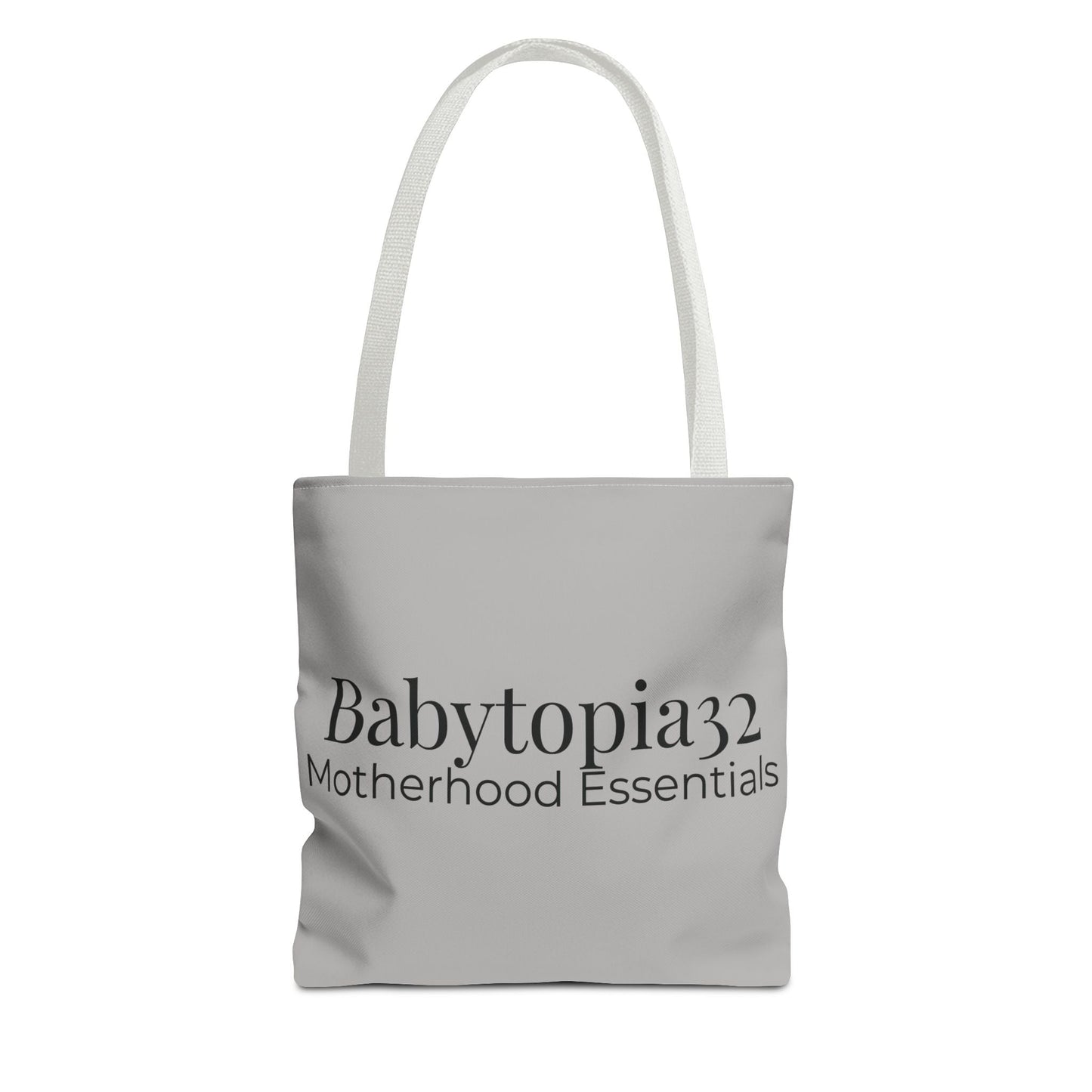 Babytopia32 Motherhood Essentials Tote Bag — Minimalist Baby Mom Diaper Tote - Babytopia32