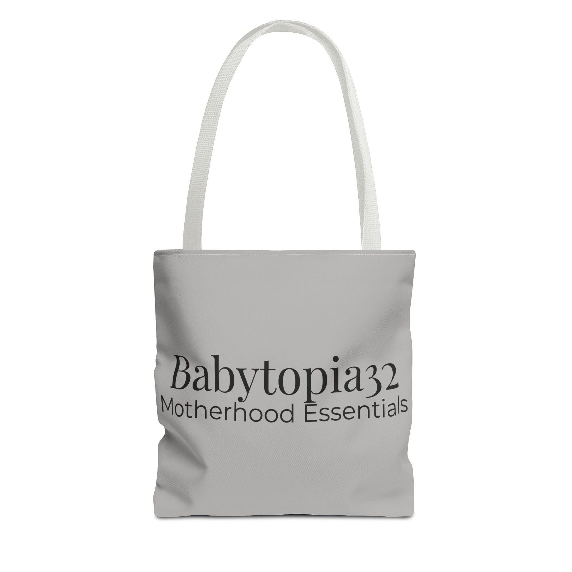 Babytopia32 Motherhood Essentials Tote Bag — Minimalist Baby Mom Diaper Tote - Babytopia32