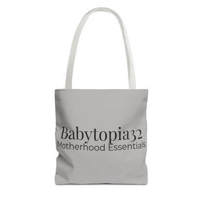 Babytopia32 Motherhood Essentials Tote Bag — Minimalist Baby Mom Diaper Tote - Babytopia32