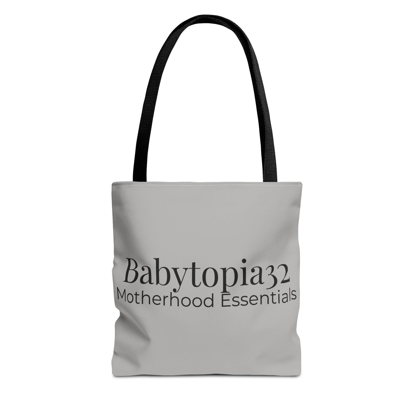 Babytopia32 Motherhood Essentials Tote Bag — Minimalist Baby Mom Diaper Tote - Babytopia32