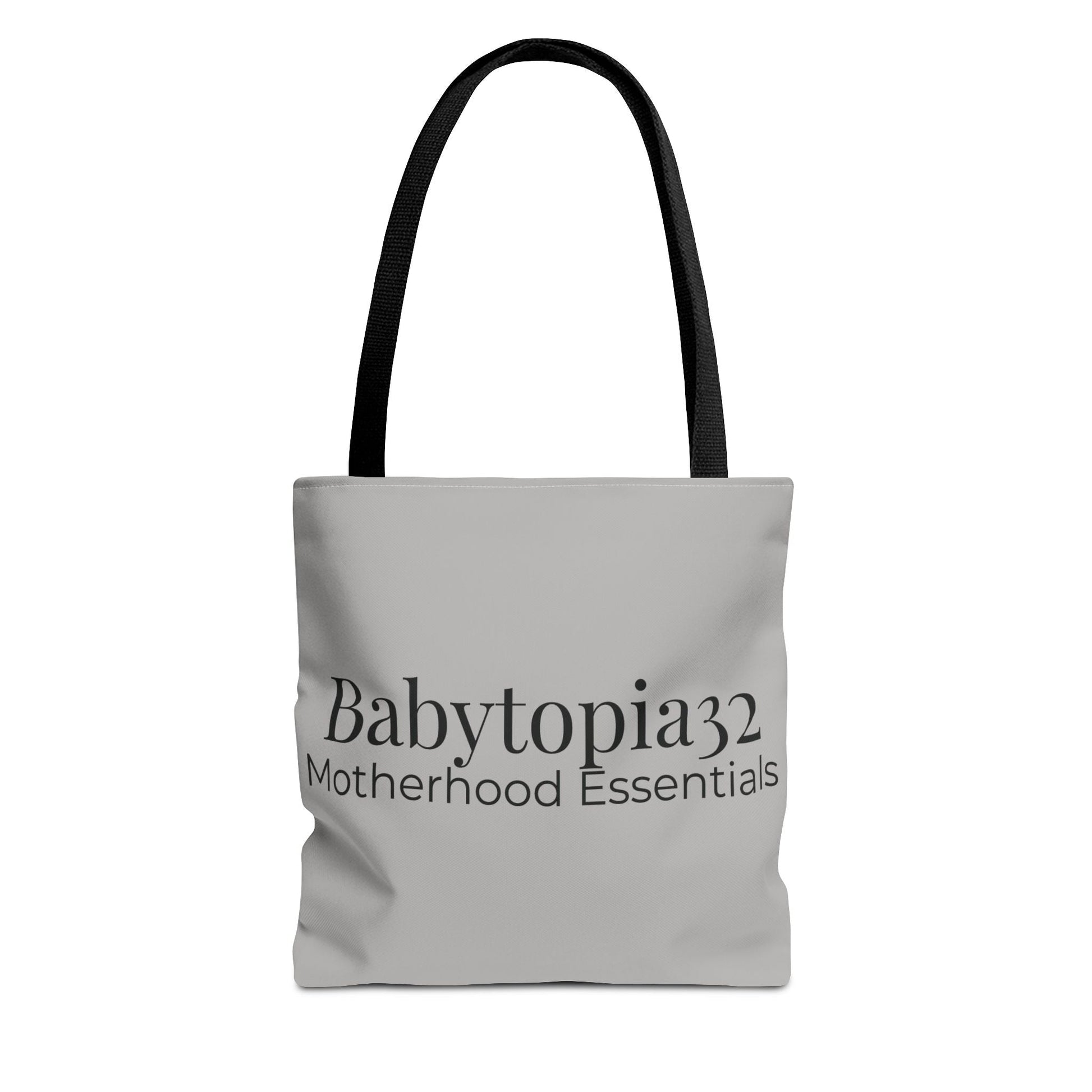 Babytopia32 Motherhood Essentials Tote Bag — Minimalist Baby Mom Diaper Tote - Babytopia32