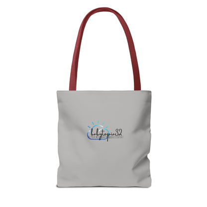 Babytopia32 Motherhood Essentials Tote Bag — Minimalist Baby Mom Diaper Tote - Babytopia32