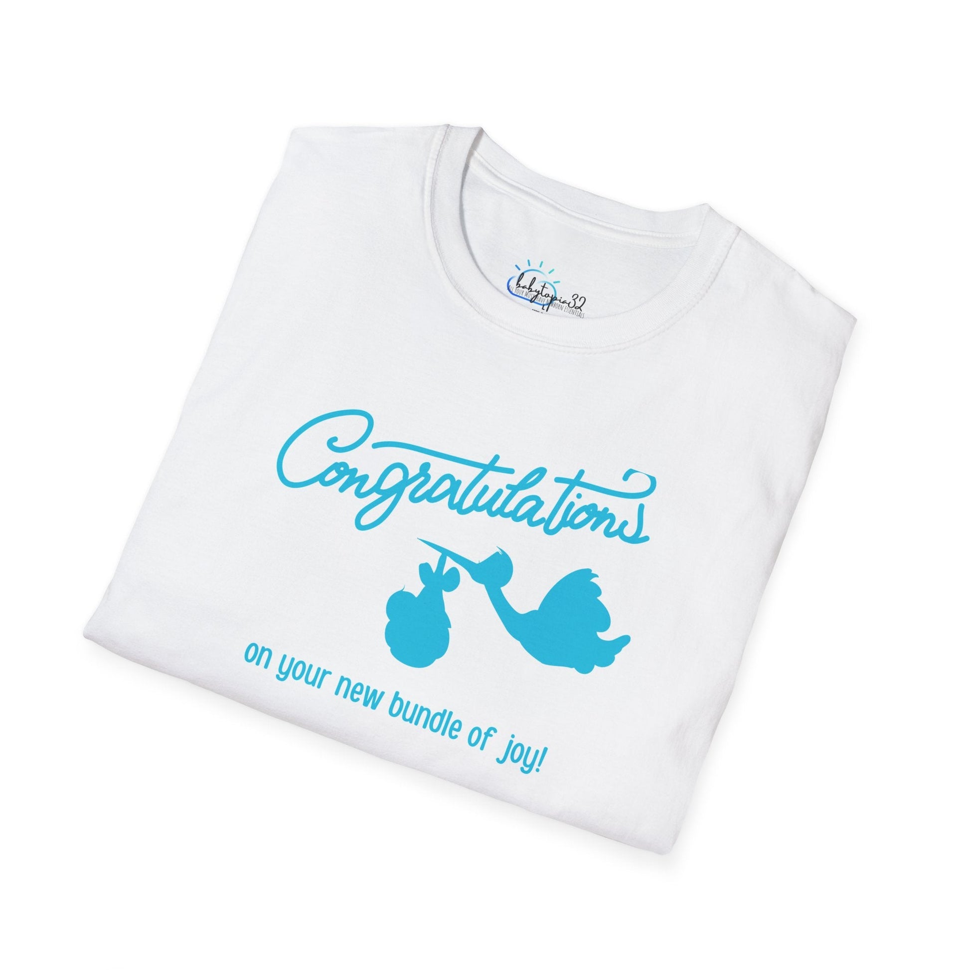 Bundle of Joy Congratulations T-Shirt — Unisex Baby Shower Gift & New Parent Celebration Tee - Babytopia32