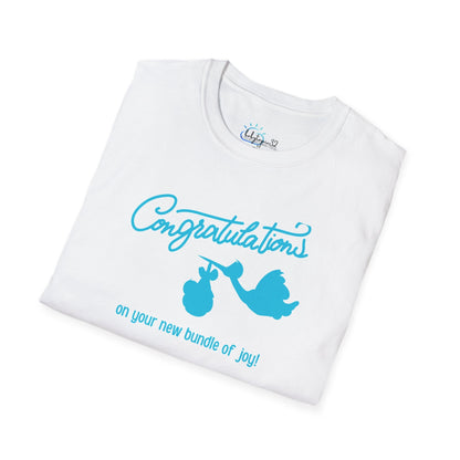 Bundle of Joy Congratulations T-Shirt — Unisex Baby Shower Gift & New Parent Celebration Tee - Babytopia32
