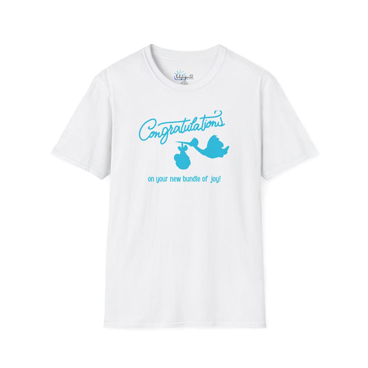 Bundle of Joy Congratulations T-Shirt — Unisex Baby Shower Gift & New Parent Celebration Tee - Babytopia32