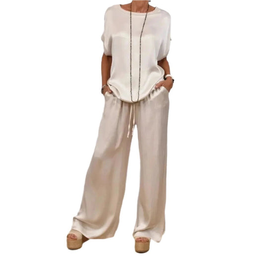 Casual Satin Outfit - Babytopia32