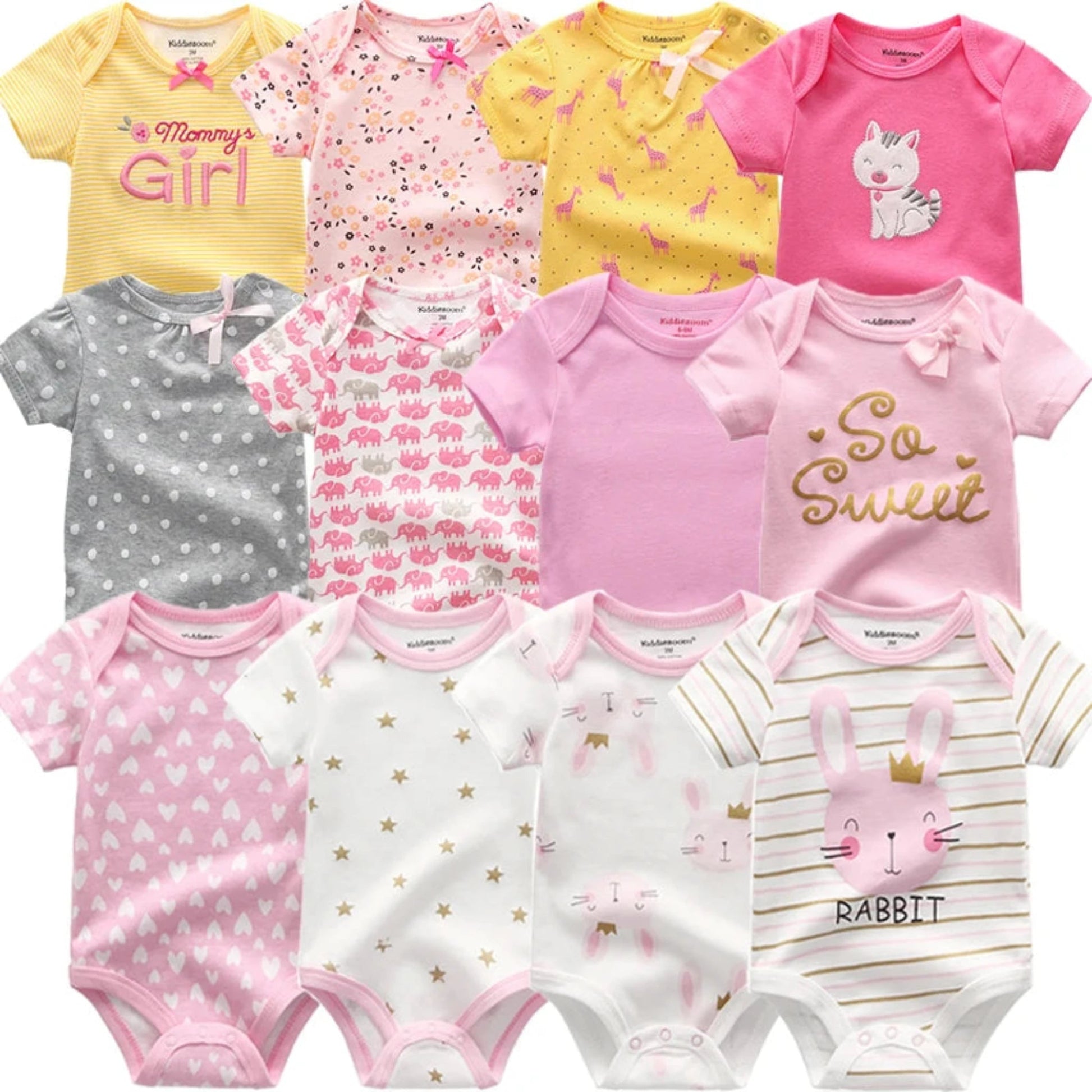 Cotton Bodysuit Set - Babytopia32