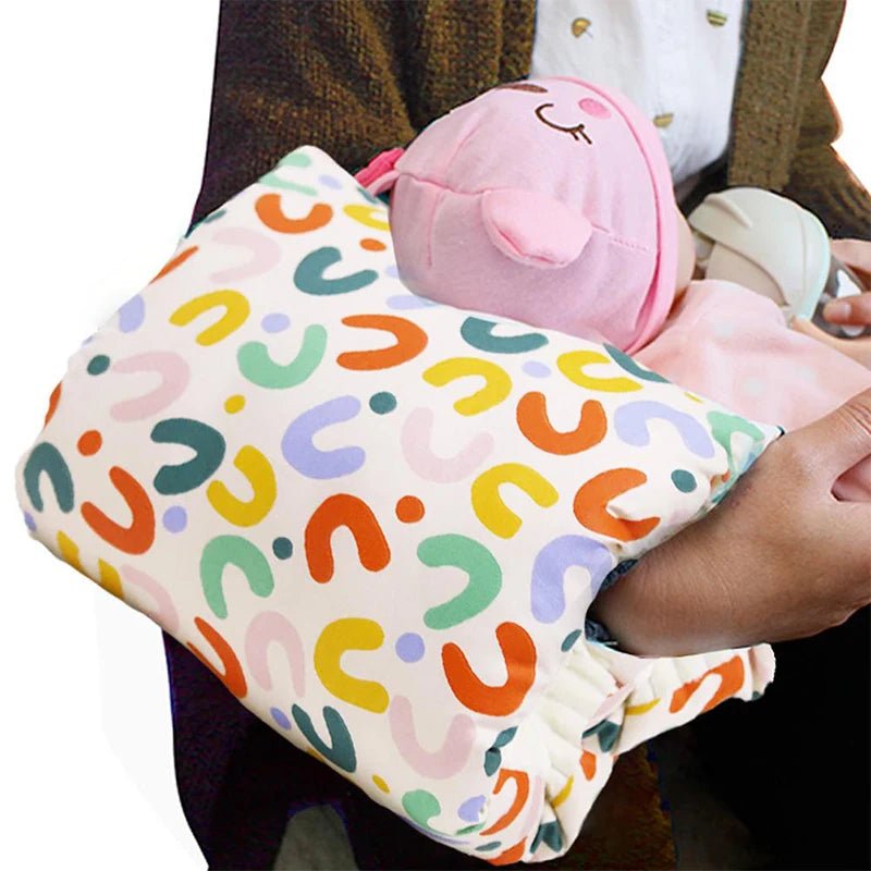 Cozy Cradle Breastfeeding Arm Pillow – Soft Cotton Baby Nursing Support Cushion | Babytopia32 - Babytopia32
