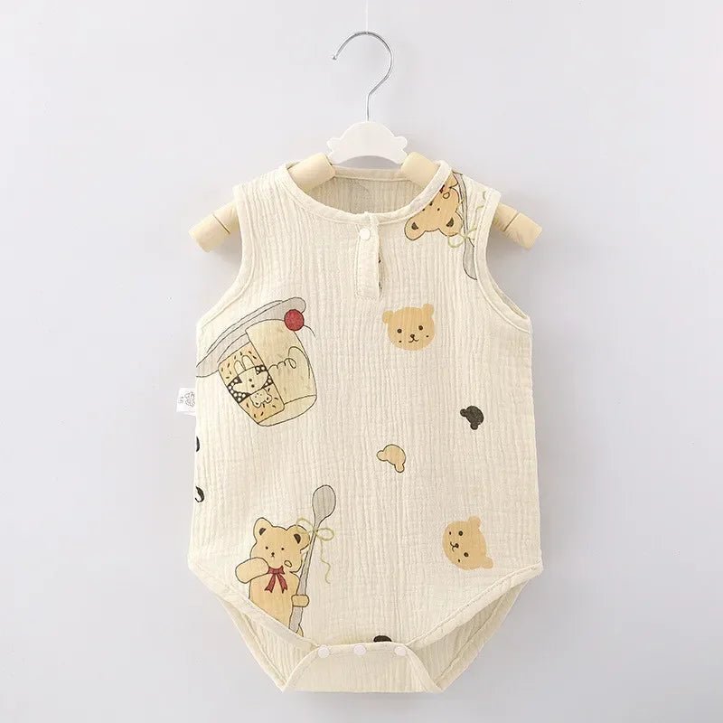 Cute Pajama Bodysuit - Babytopia32