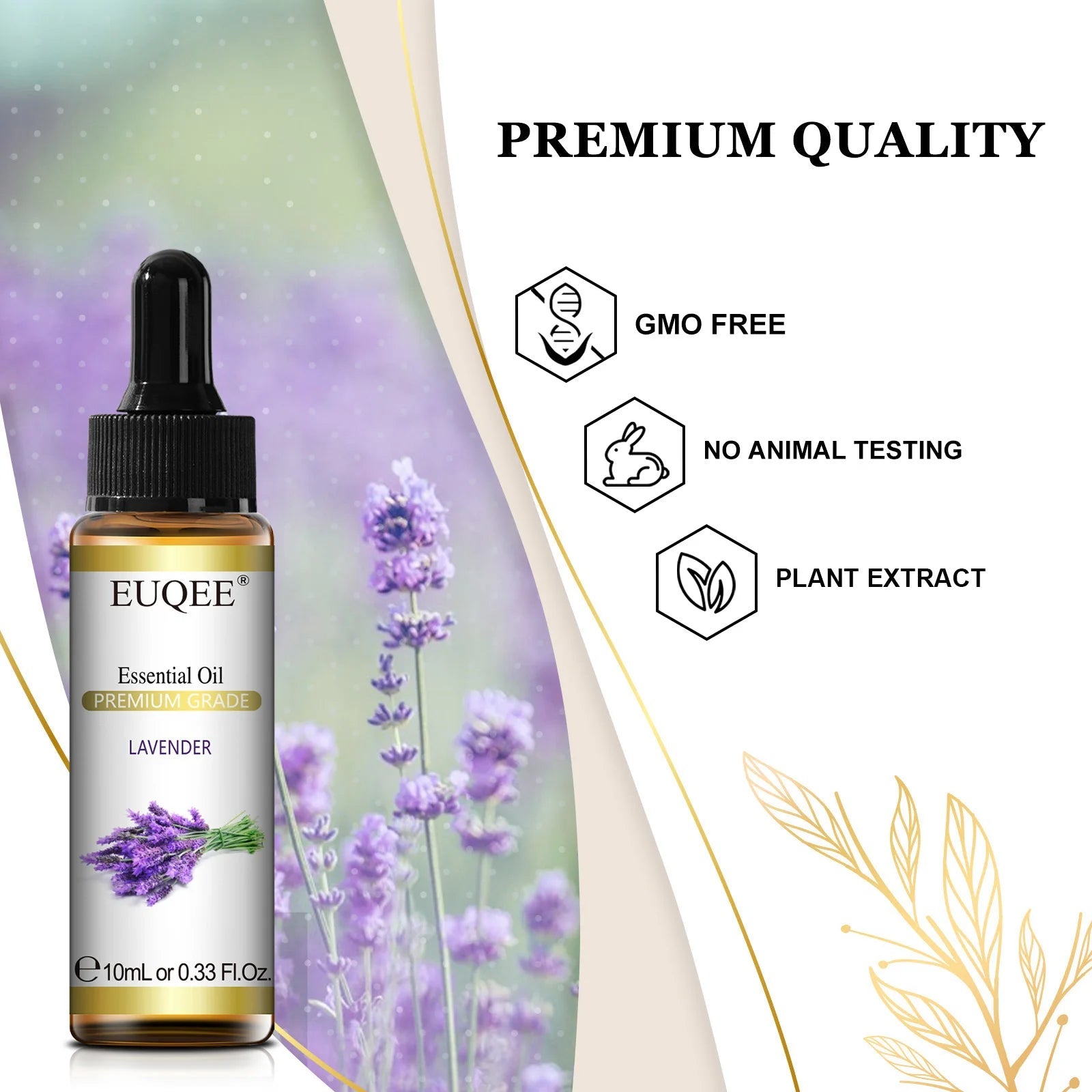 EUQEE Pure Natural Essential Oil | 10ml Single Scent | Aromatherapy Grade - Babytopia32