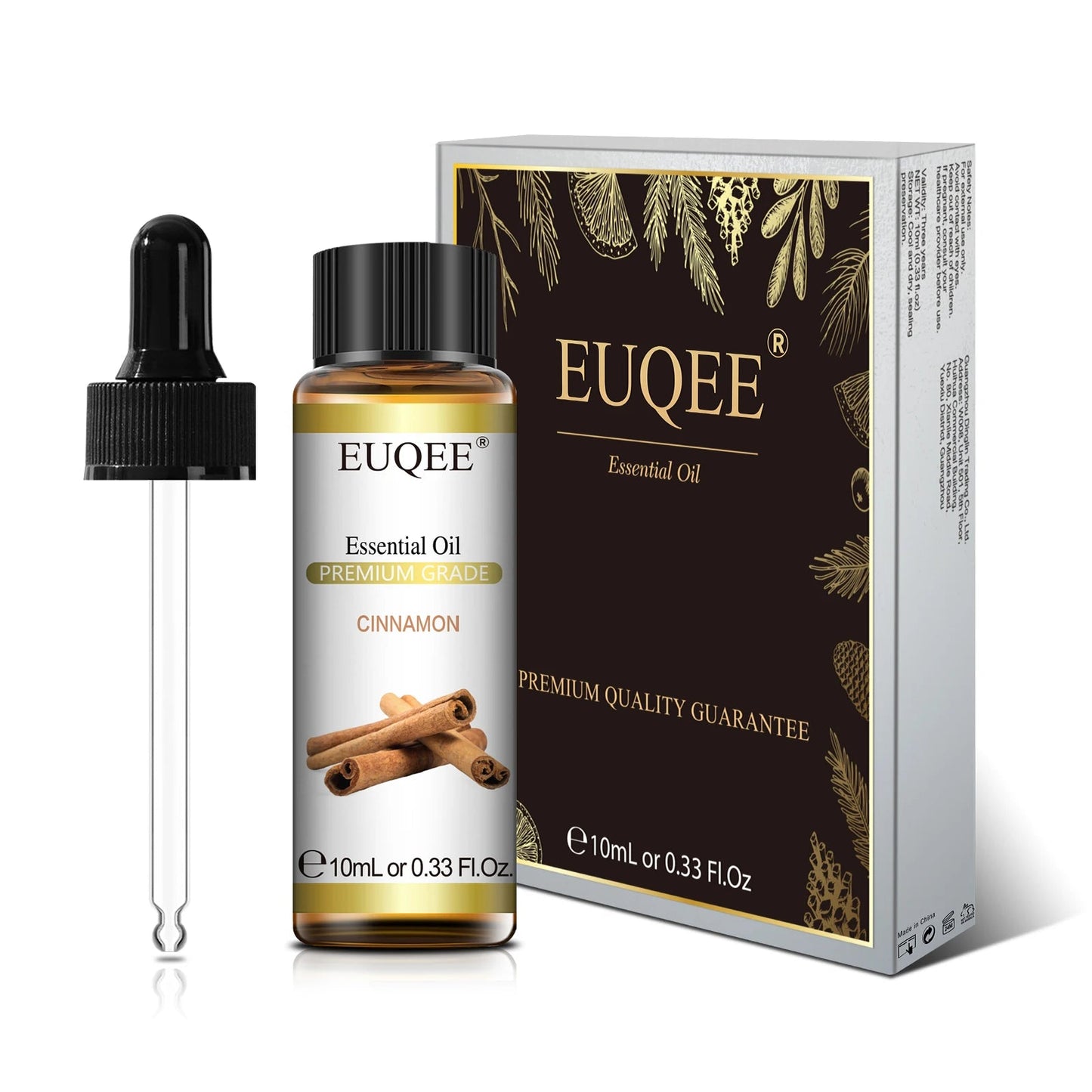 EUQEE Pure Natural Essential Oil | 10ml Single Scent | Aromatherapy Grade - Babytopia32