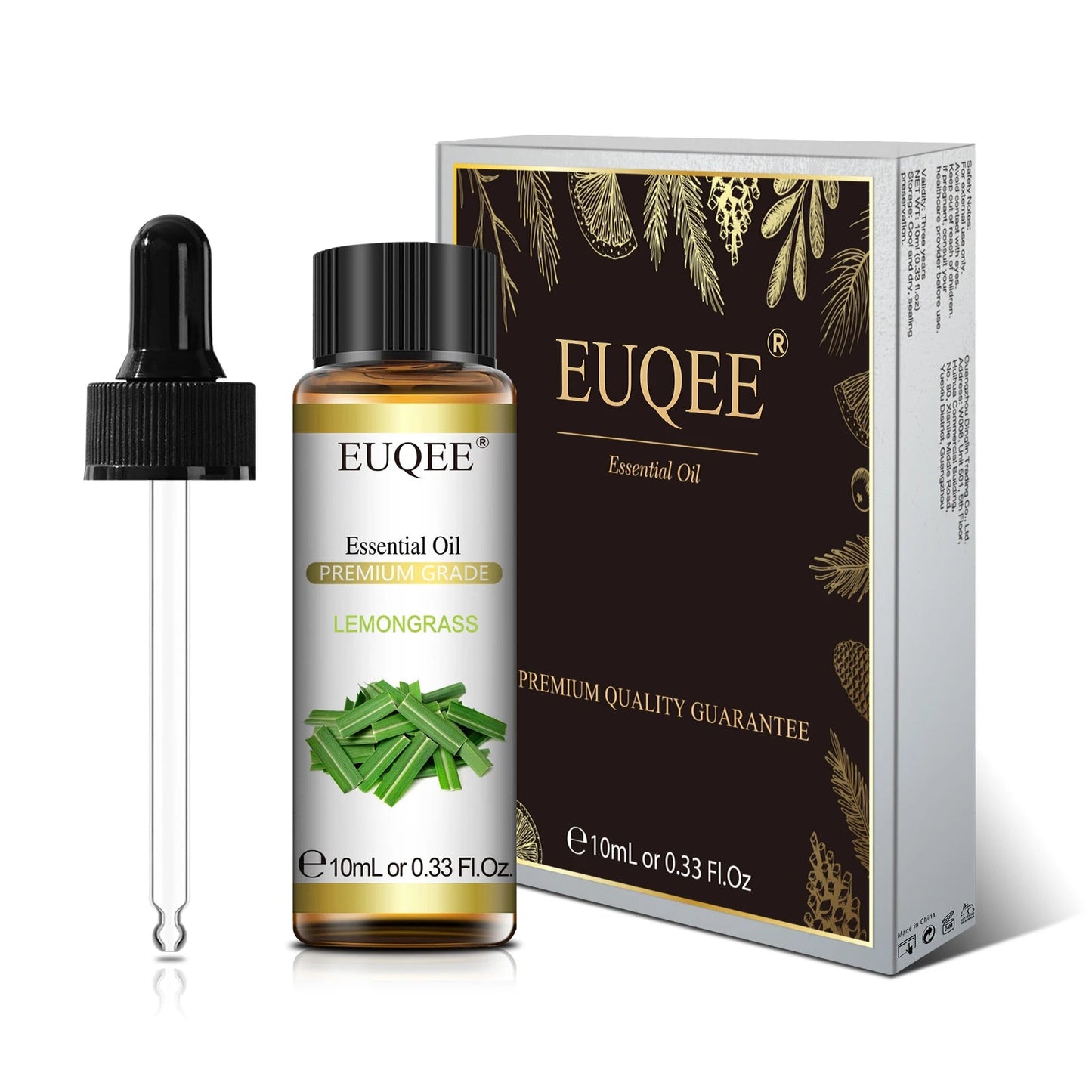 EUQEE Pure Natural Essential Oil | 10ml Single Scent | Aromatherapy Grade - Babytopia32