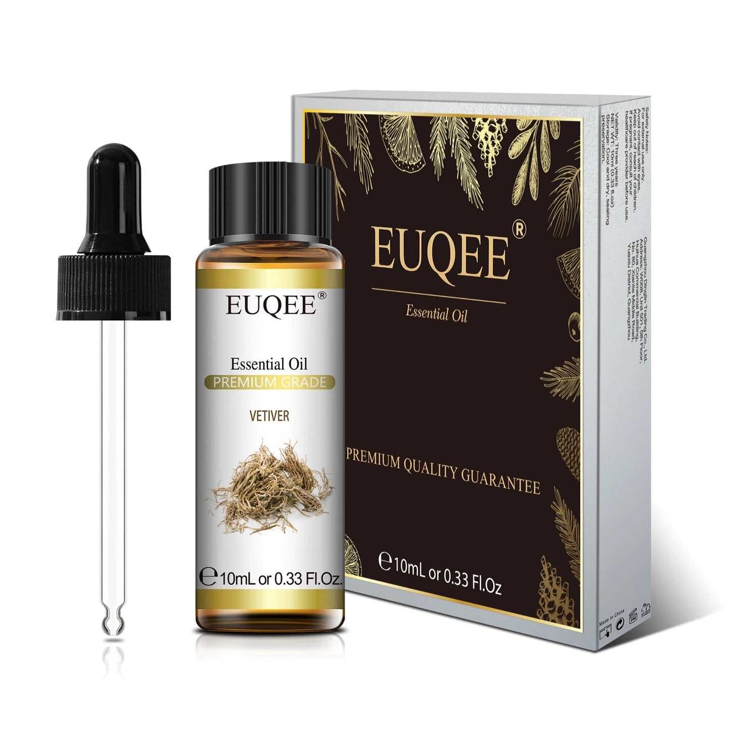 EUQEE Pure Natural Essential Oil | 10ml Single Scent | Aromatherapy Grade - Babytopia32