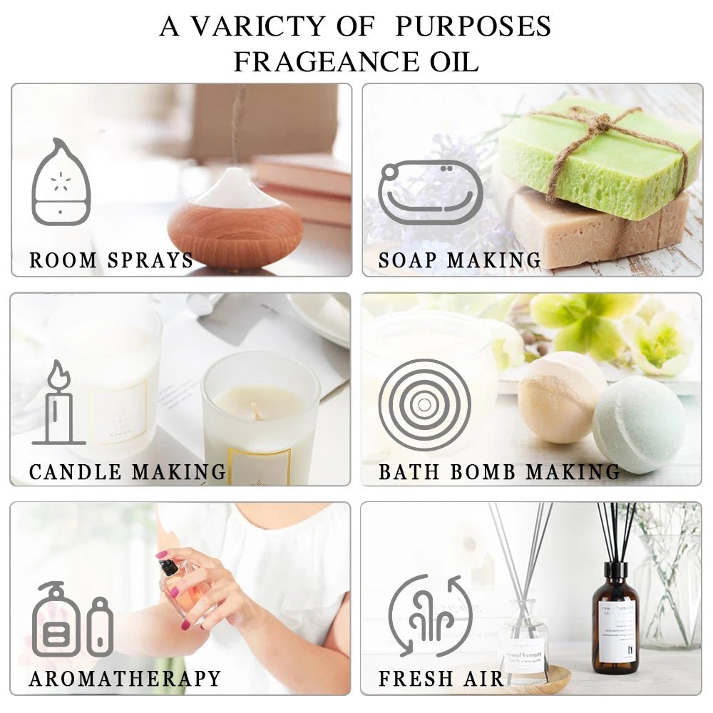 EUQEE Pure Natural Essential Oil | 10ml Single Scent | Aromatherapy Grade - Babytopia32