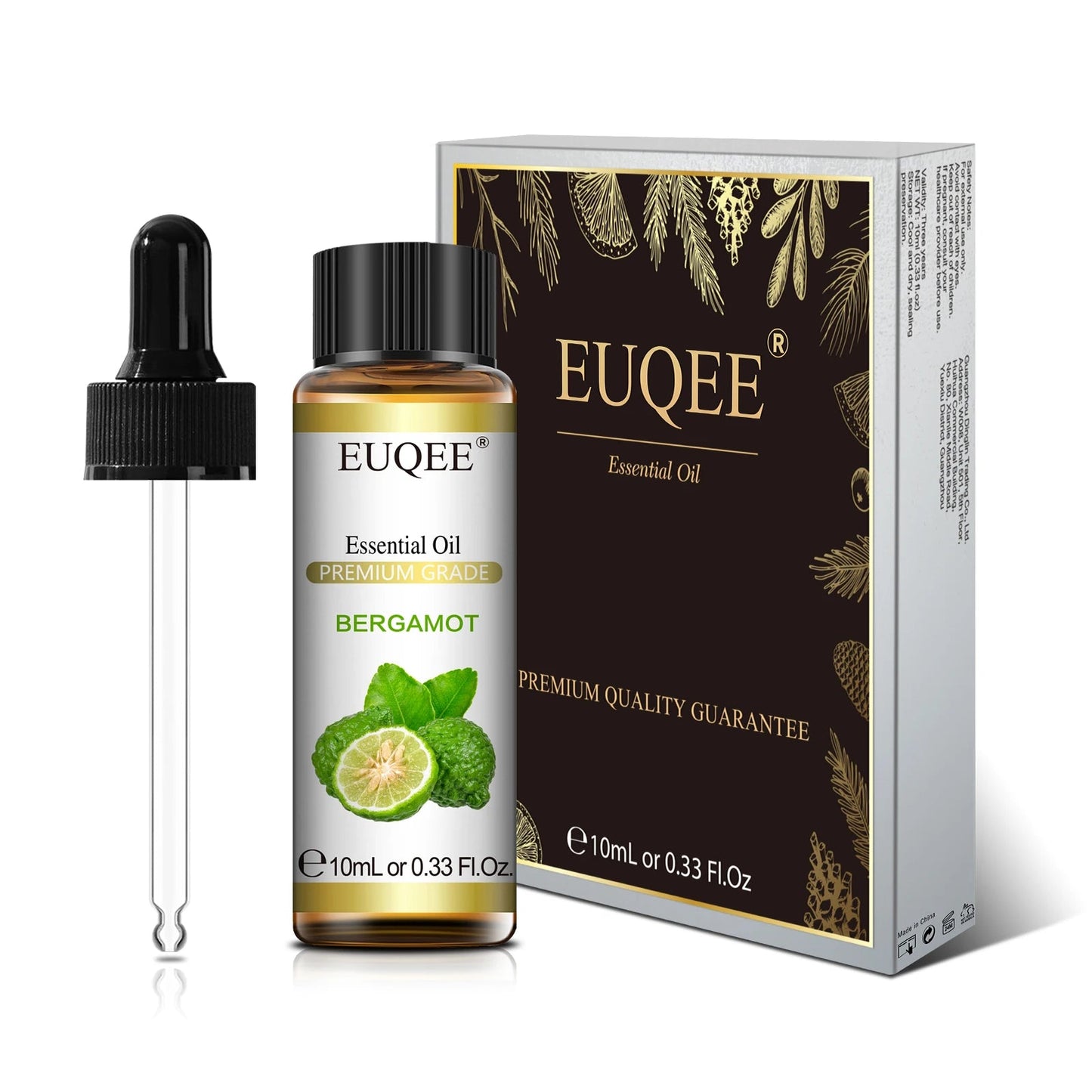 EUQEE Pure Natural Essential Oil | 10ml Single Scent | Aromatherapy Grade - Babytopia32
