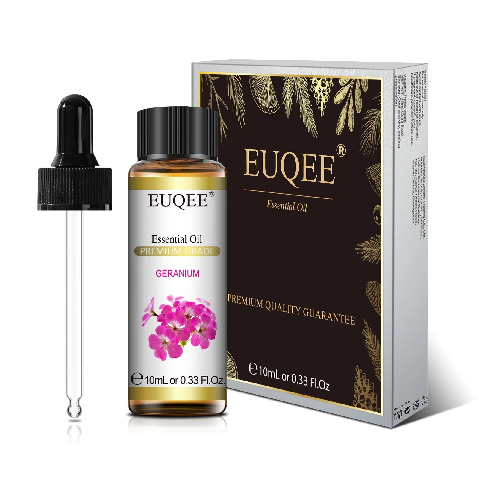 EUQEE Pure Natural Essential Oil | 10ml Single Scent | Aromatherapy Grade - Babytopia32