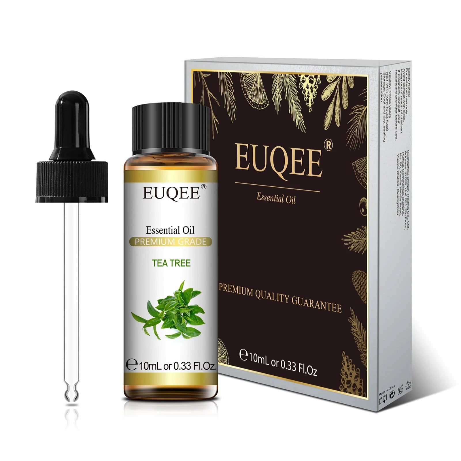 EUQEE Pure Natural Essential Oil | 10ml Single Scent | Aromatherapy Grade - Babytopia32
