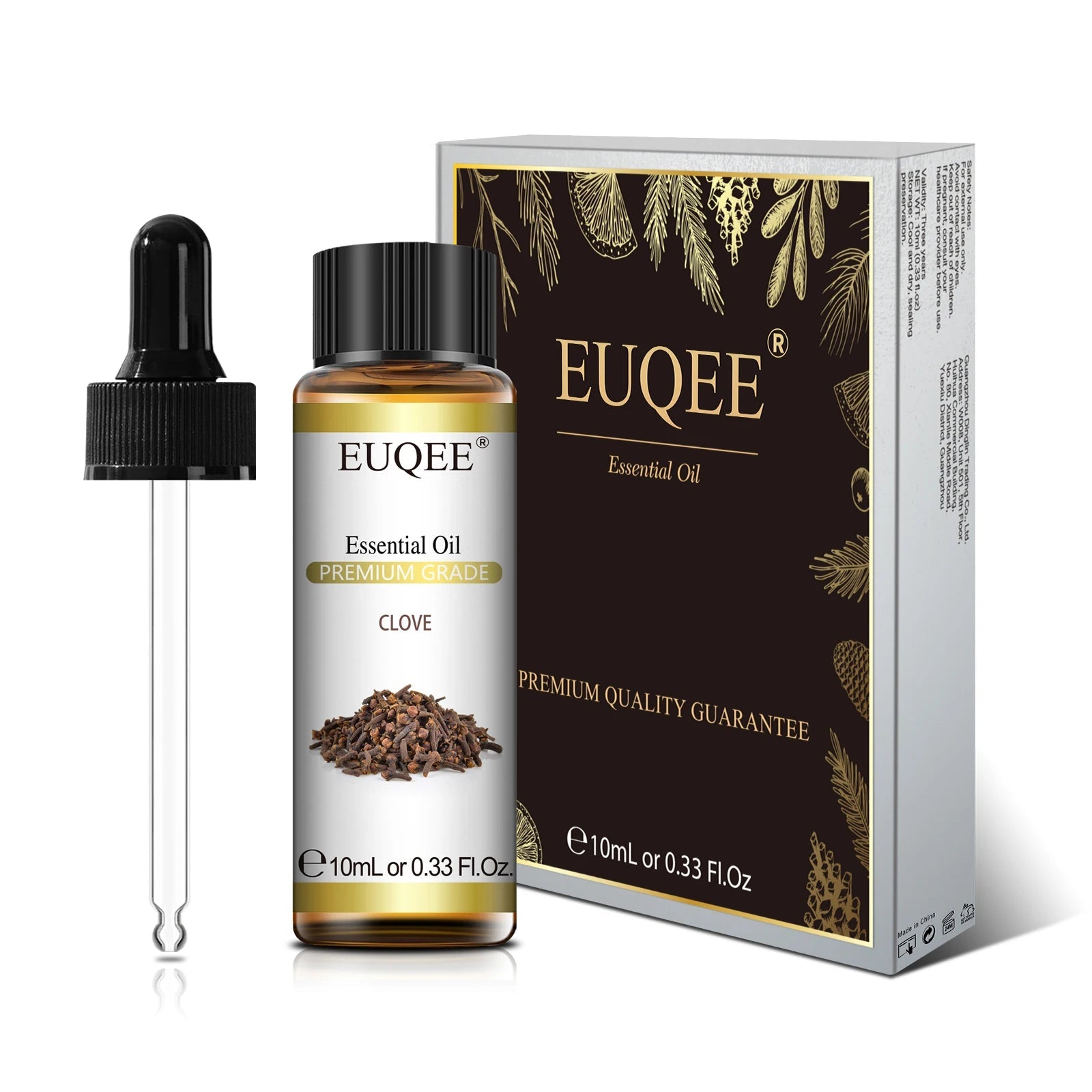 EUQEE Pure Natural Essential Oil | 10ml Single Scent | Aromatherapy Grade - Babytopia32