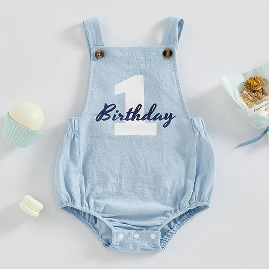 First Birthday Romper - Babytopia32