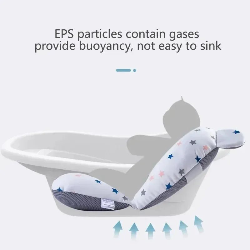 Foldable Baby Bath Support Seat Mat & Shower Cushion - Babytopia32