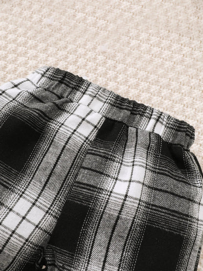Gentlemen’s Checkered Suit - Babytopia32