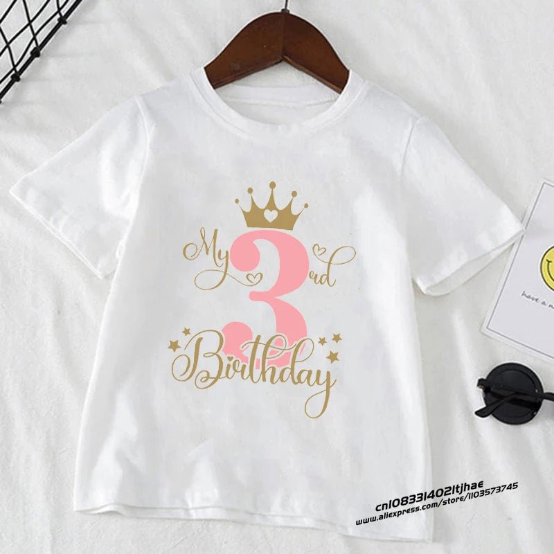 Girls Birthday T-Shirt - Babytopia32