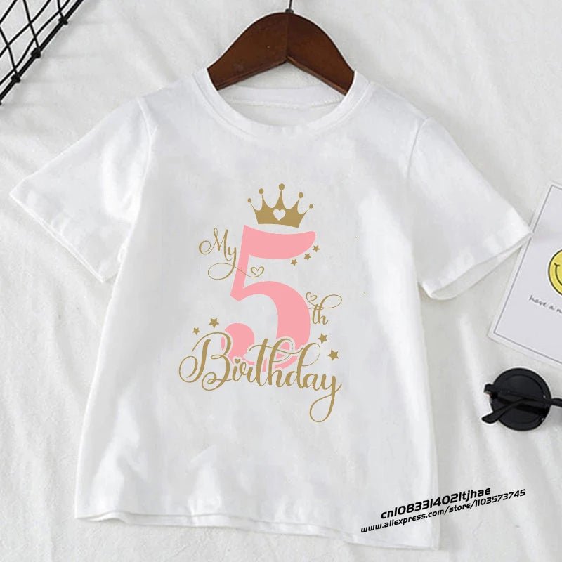 Girls Birthday T-Shirt - Babytopia32