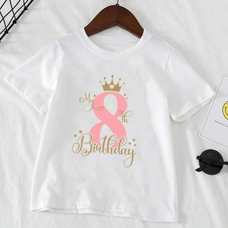 Girls Birthday T-Shirt - Babytopia32