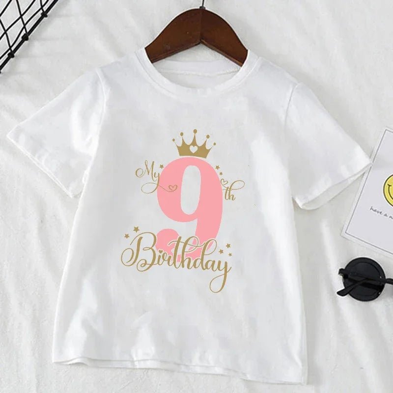 Girls Birthday T-Shirt - Babytopia32