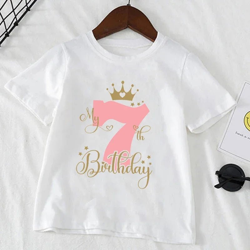 Girls Birthday T-Shirt - Babytopia32