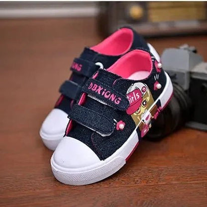 Girls Canvas Sneakers - Babytopia32