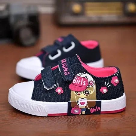 Girls Canvas Sneakers - Babytopia32