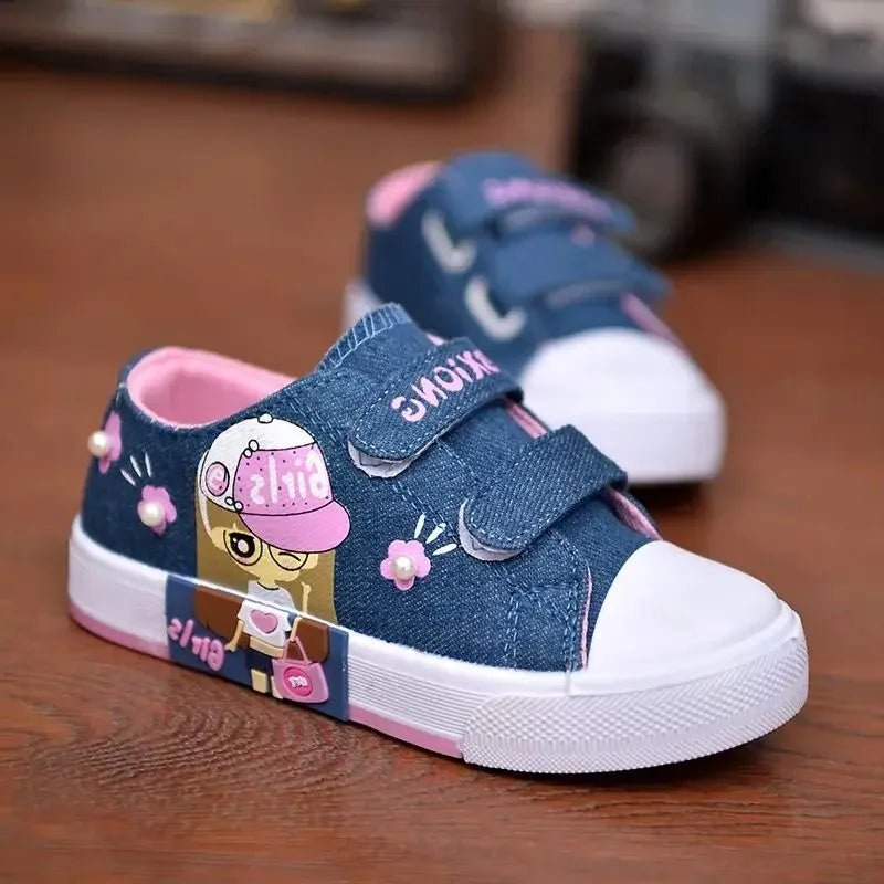 Girls Canvas Sneakers - Babytopia32