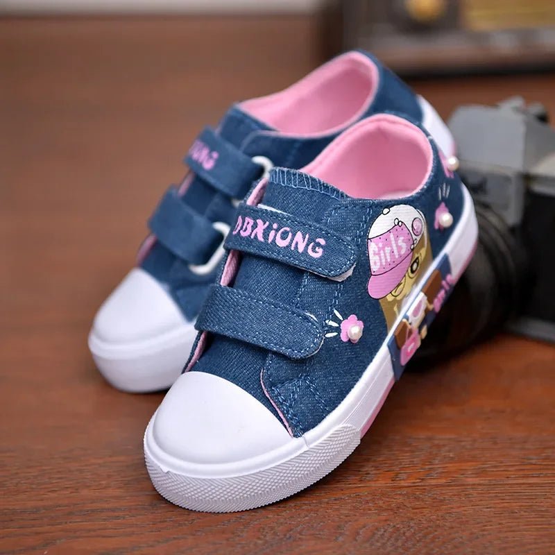 Girls Canvas Sneakers - Babytopia32