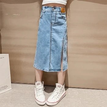 Girls Denim Skirt - Babytopia32