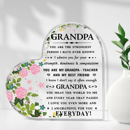 I Love You Mom Acrylic Keepsake Gift – Heartfelt Birthday & Mother’s Day Gift from Son or Daughter - Babytopia32