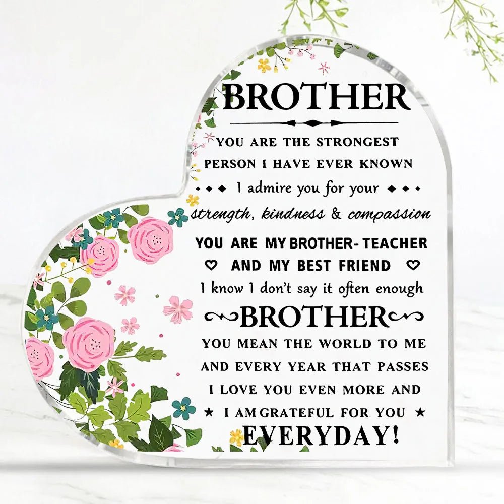 I Love You Mom Acrylic Keepsake Gift – Heartfelt Birthday & Mother’s Day Gift from Son or Daughter - Babytopia32