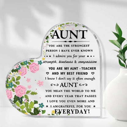I Love You Mom Acrylic Keepsake Gift – Heartfelt Birthday & Mother’s Day Gift from Son or Daughter - Babytopia32
