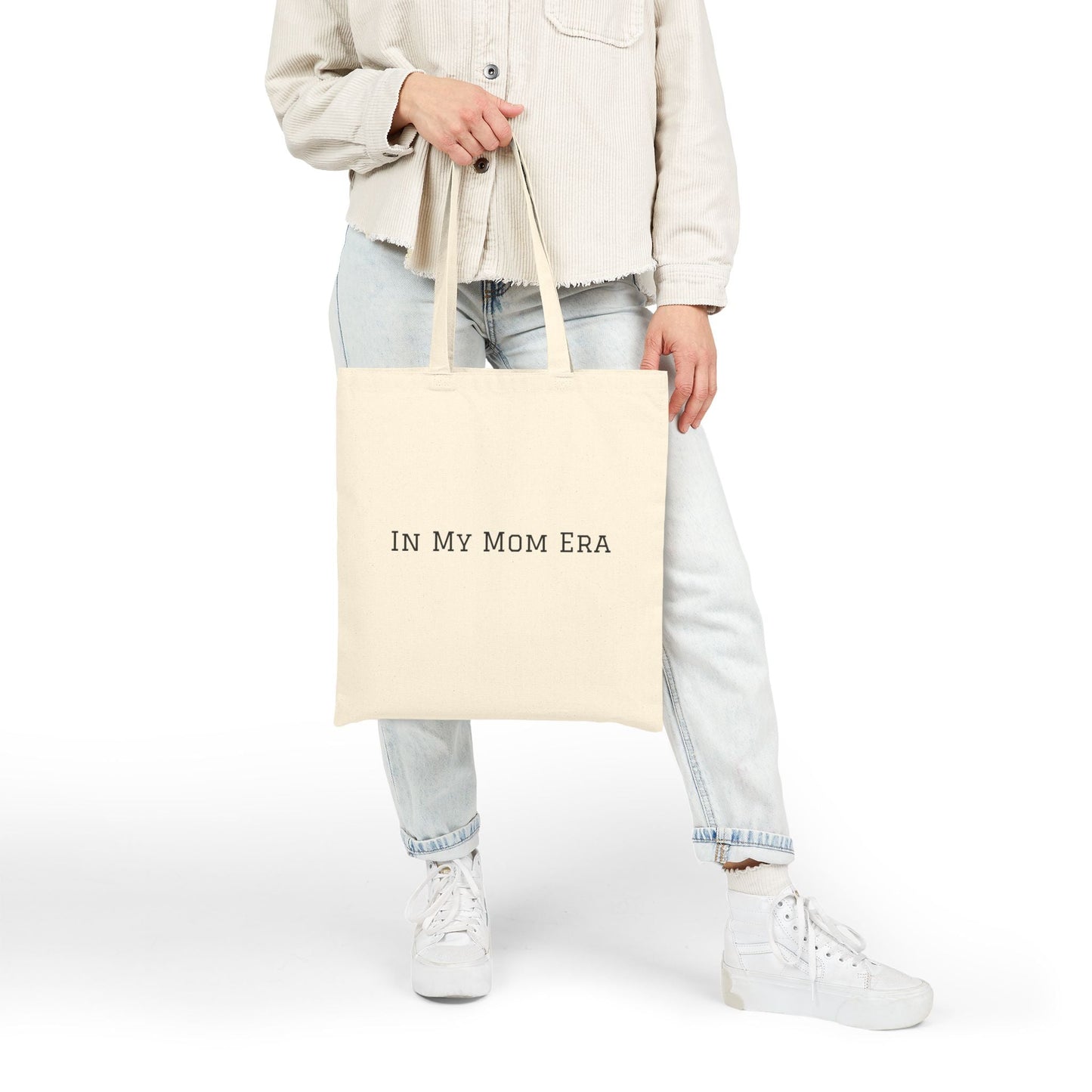 In My Mom Era Tote Bag | Mom Life Canvas Tote | Diaper Bag Alternative - Babytopia32