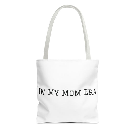 In My Mom Era Tote Bag | Text Print Tote - Babytopia32