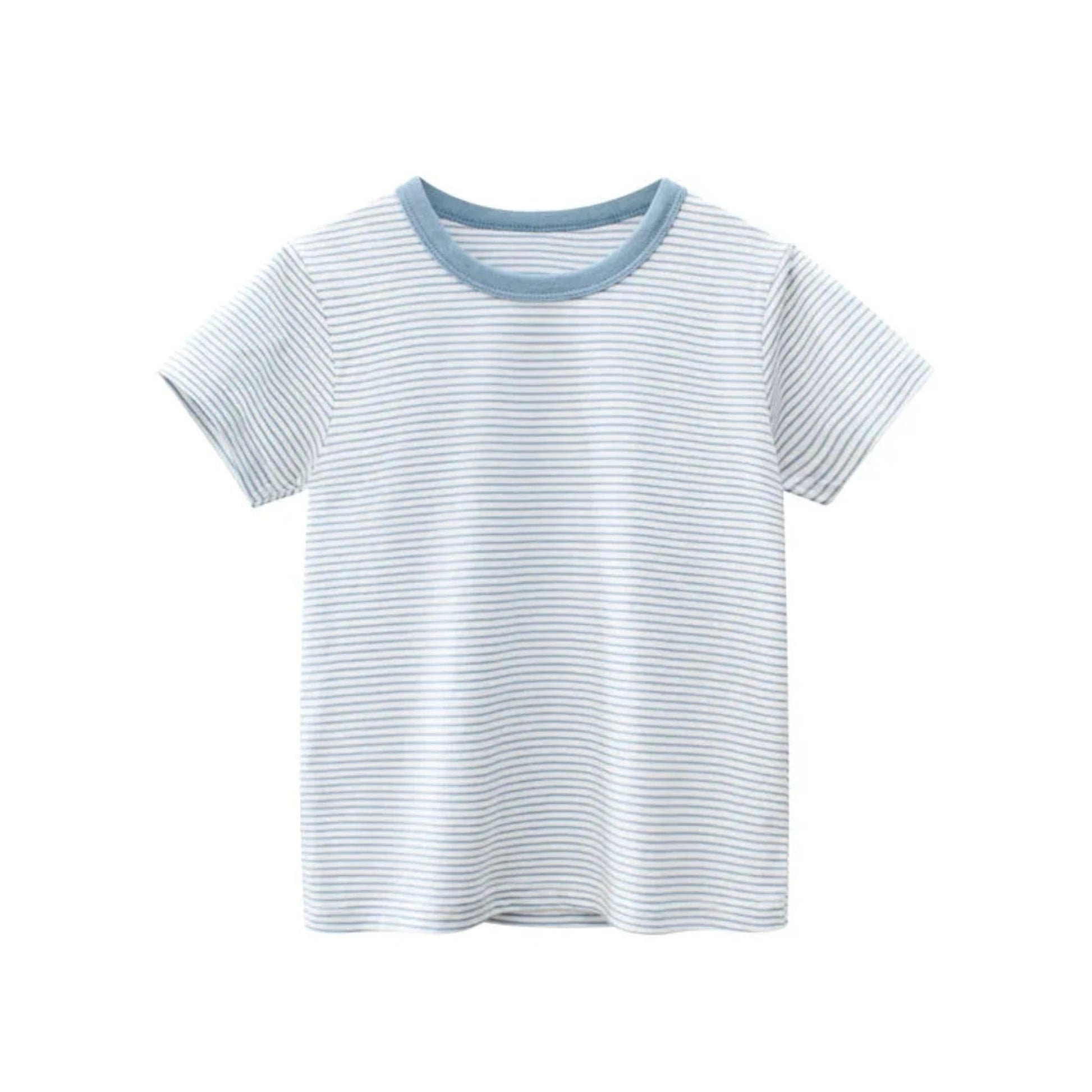 Kids Cotton Short Sleeve T-Shirt | Korean Style Cartoon Tee for Boys (2T–9Y) - Babytopia32