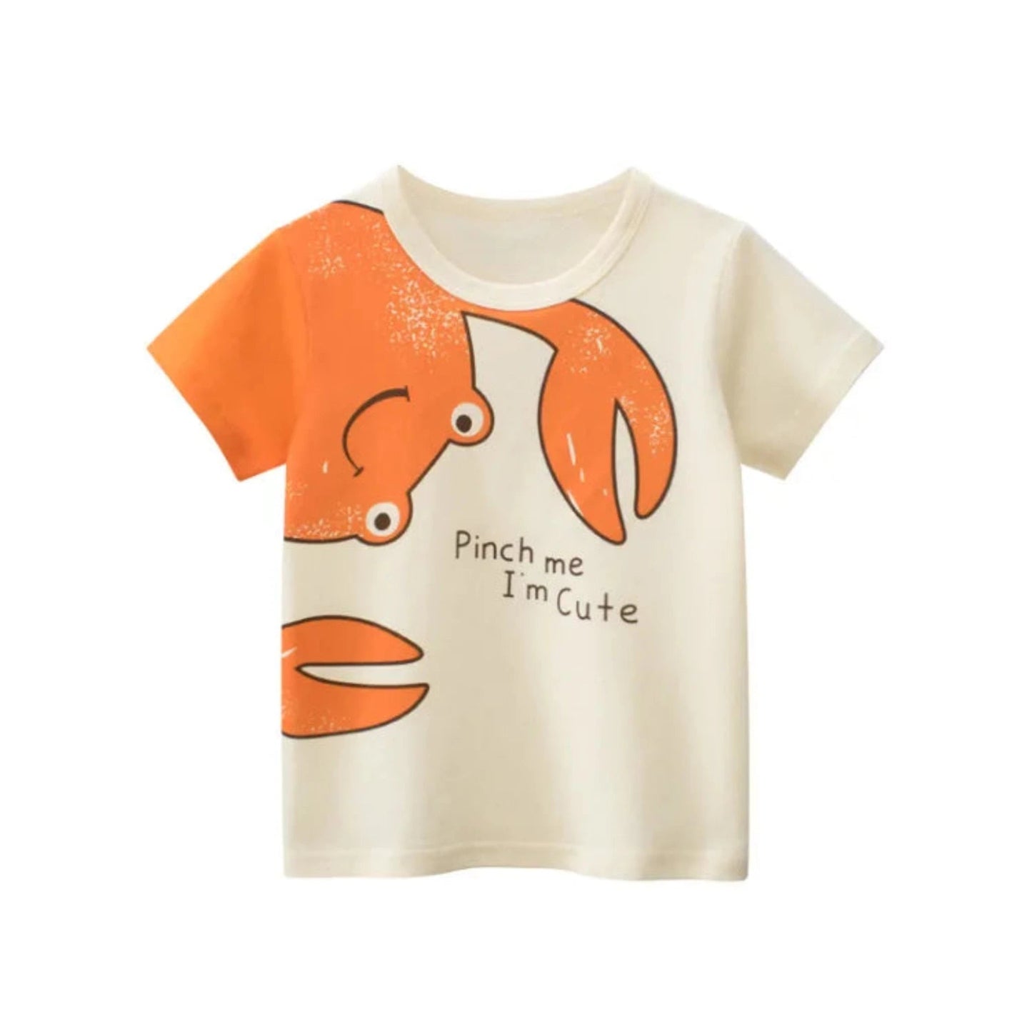 Kids Cotton Short Sleeve T-Shirt | Korean Style Cartoon Tee for Boys (2T–9Y) - Babytopia32