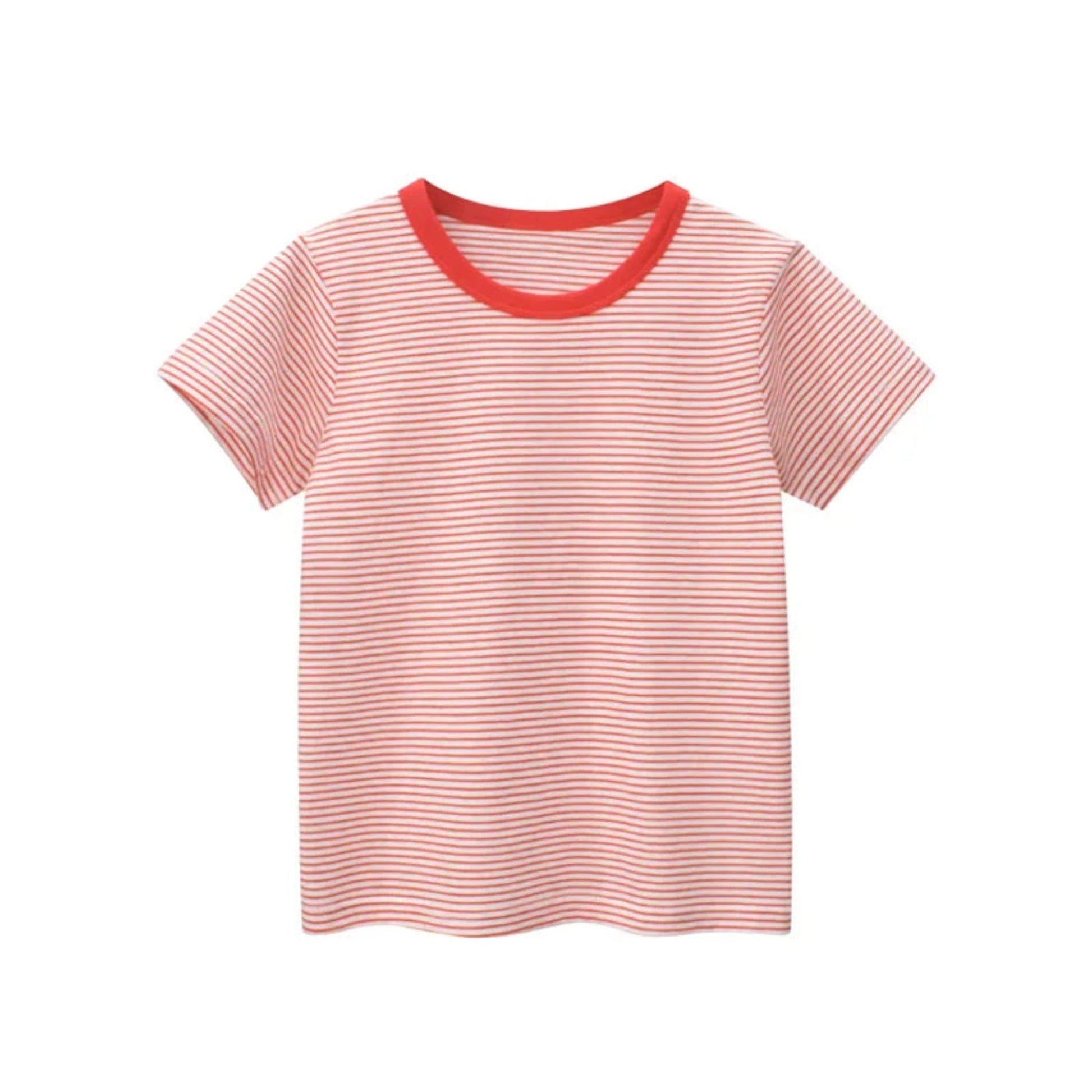 Kids Cotton Short Sleeve T-Shirt | Korean Style Cartoon Tee for Boys (2T–9Y) - Babytopia32