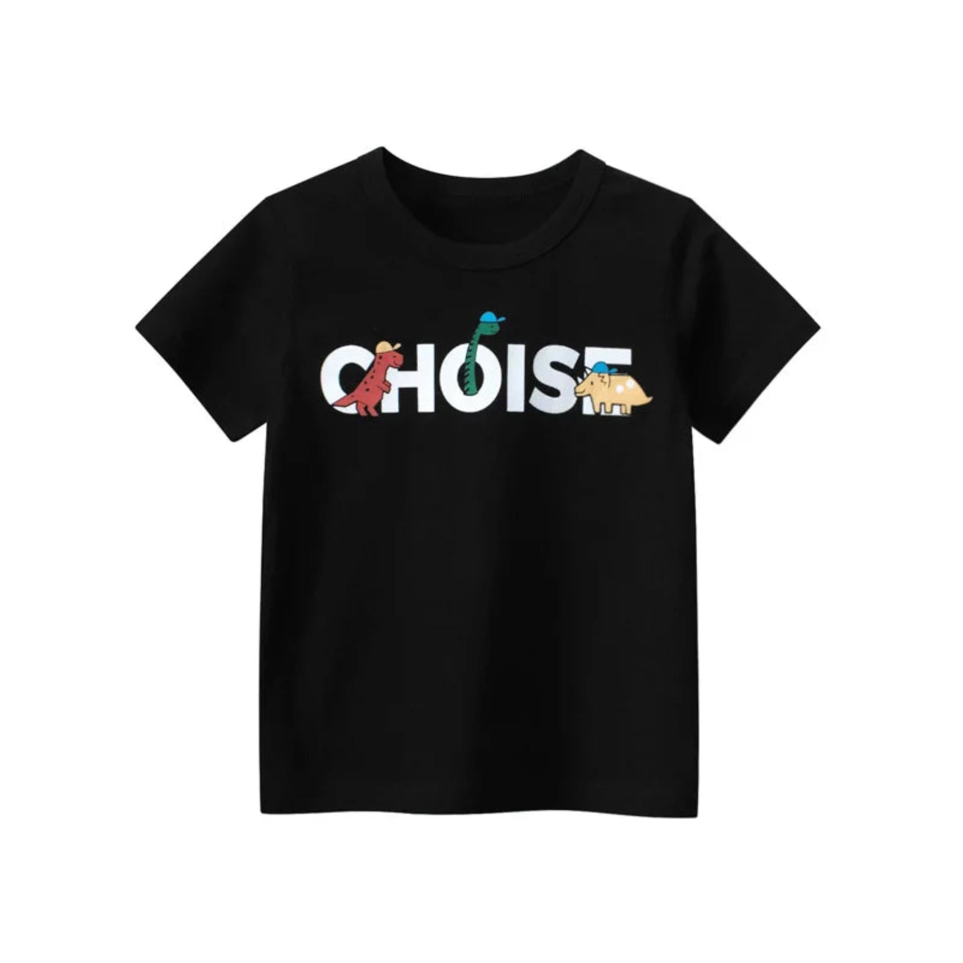 Kids Cotton Short Sleeve T-Shirt | Korean Style Cartoon Tee for Boys (2T–9Y) - Babytopia32