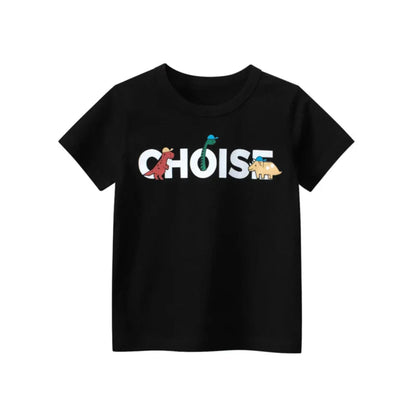 Kids Cotton Short Sleeve T-Shirt | Korean Style Cartoon Tee for Boys (2T–9Y) - Babytopia32