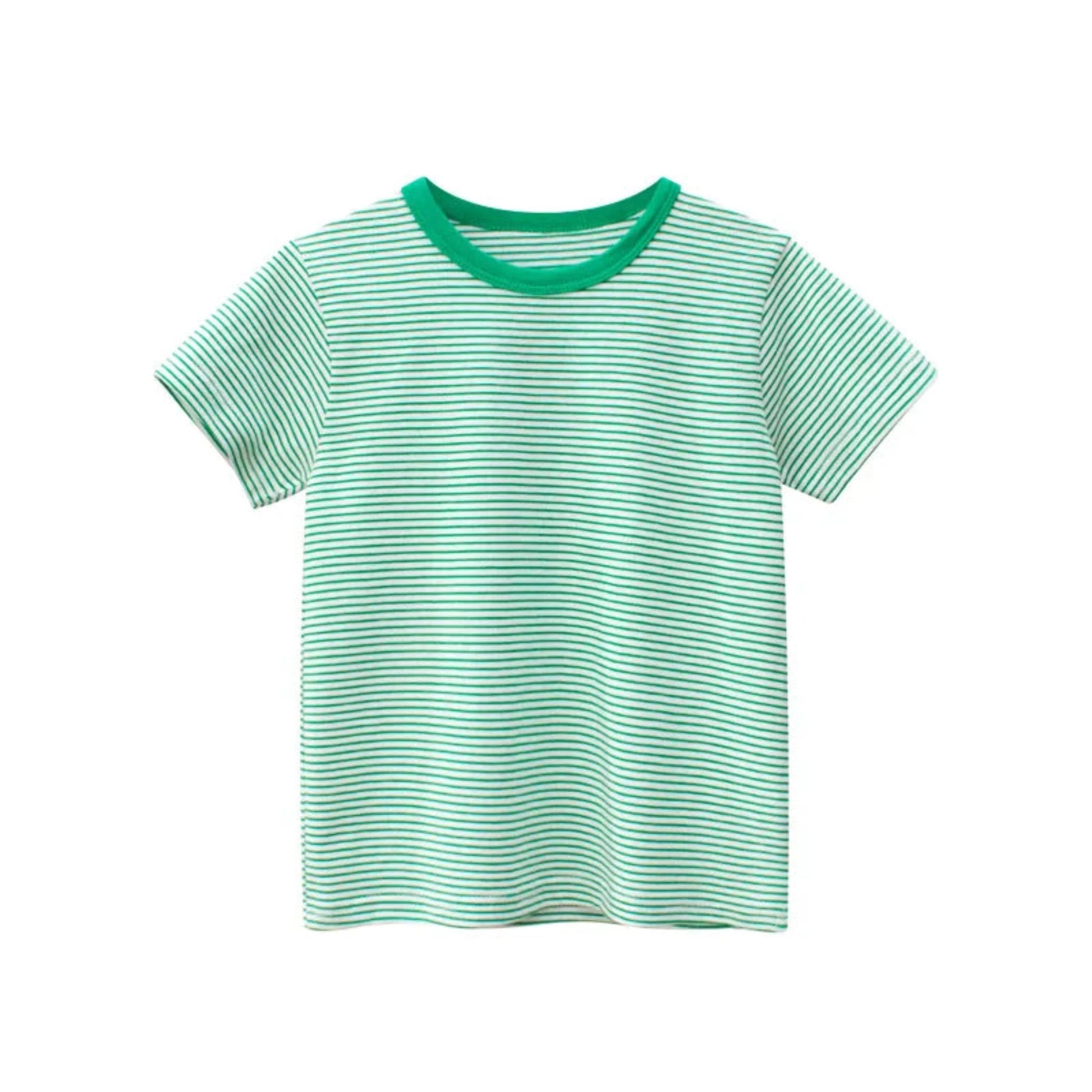Kids Cotton Short Sleeve T-Shirt | Korean Style Cartoon Tee for Boys (2T–9Y) - Babytopia32
