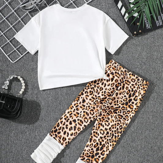 Leopard Print 2PC - Babytopia32