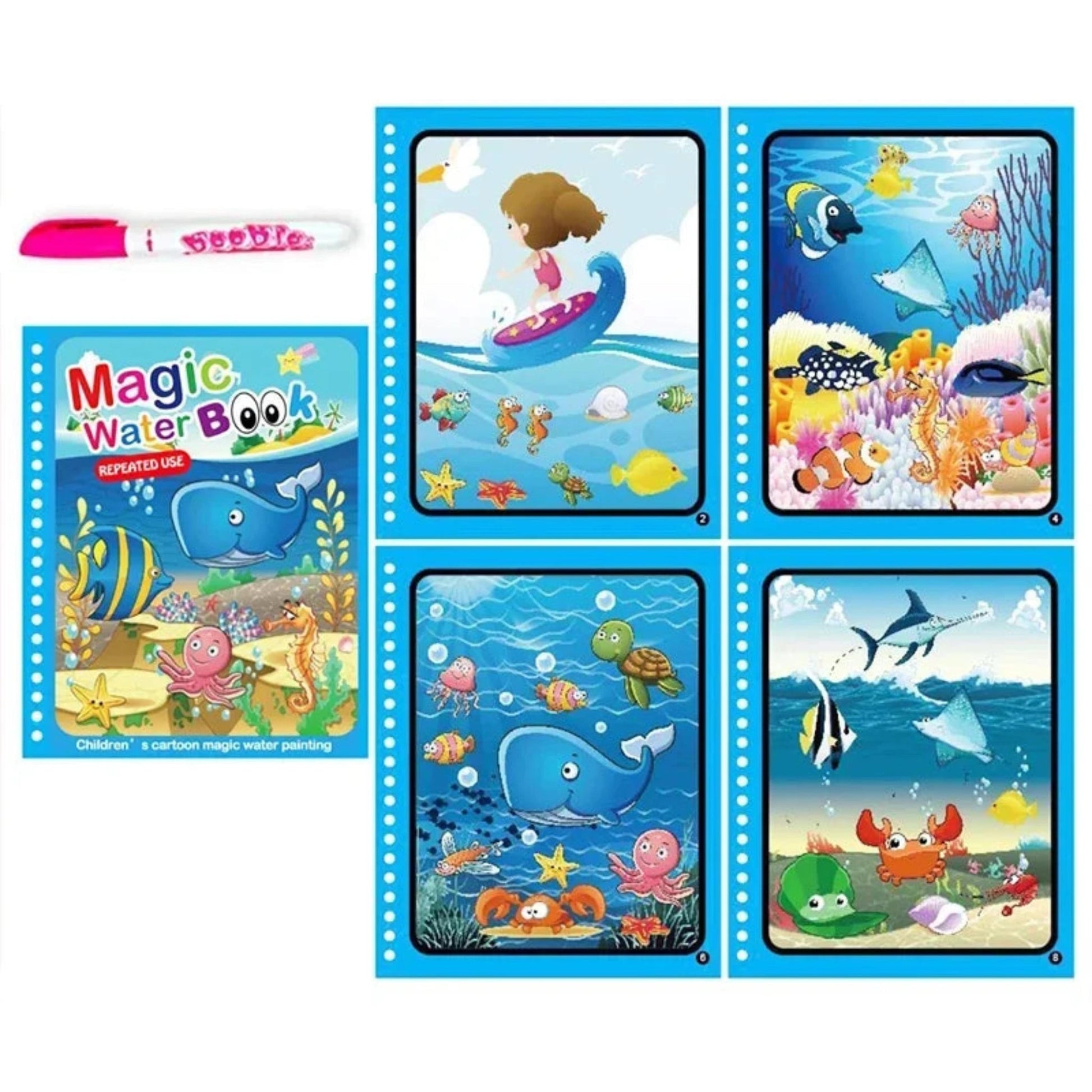 Magic Coloring Book - Babytopia32