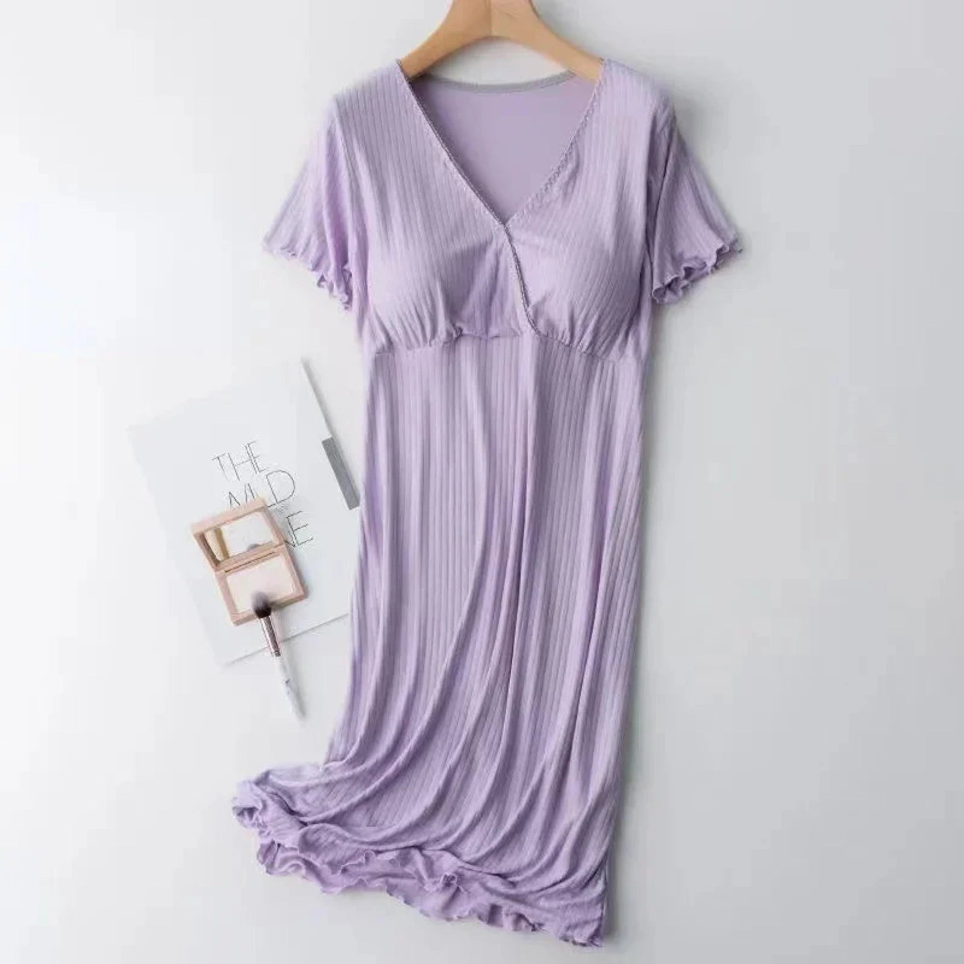 Maternity Pajama Dress - Babytopia32