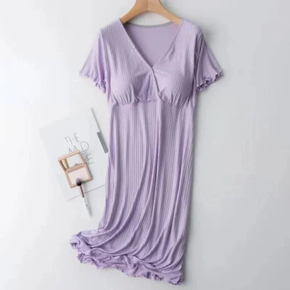 Maternity Pajama Dress - Babytopia32